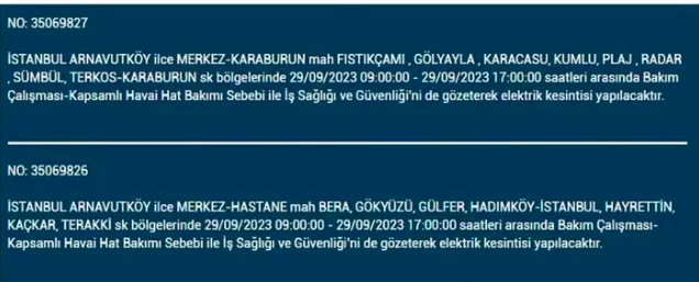 İstanbul'da sel felaketi sonrası pek çok ilde elektrik kesintisi! İşte karanlığa gömülecek ilçeler 17