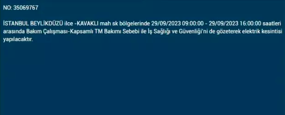 İstanbul'da sel felaketi sonrası pek çok ilde elektrik kesintisi! İşte karanlığa gömülecek ilçeler 13