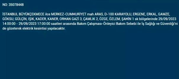 İstanbul'da sel felaketi sonrası pek çok ilde elektrik kesintisi! İşte karanlığa gömülecek ilçeler 12