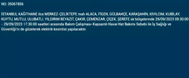 İstanbul'da sel felaketi sonrası pek çok ilde elektrik kesintisi! İşte karanlığa gömülecek ilçeler 8