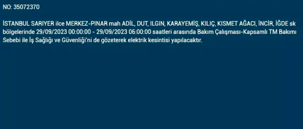 İstanbul'da sel felaketi sonrası pek çok ilde elektrik kesintisi! İşte karanlığa gömülecek ilçeler 6