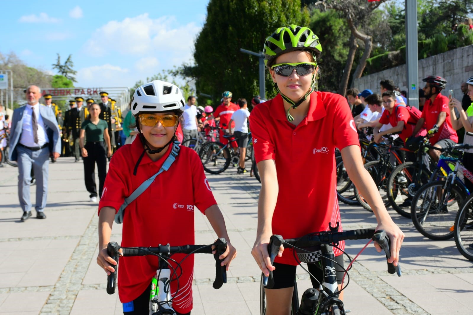 29 Ekim kutlamalarına büyük ilgi! Pedallar Cumhuriyet için çevrildi 5