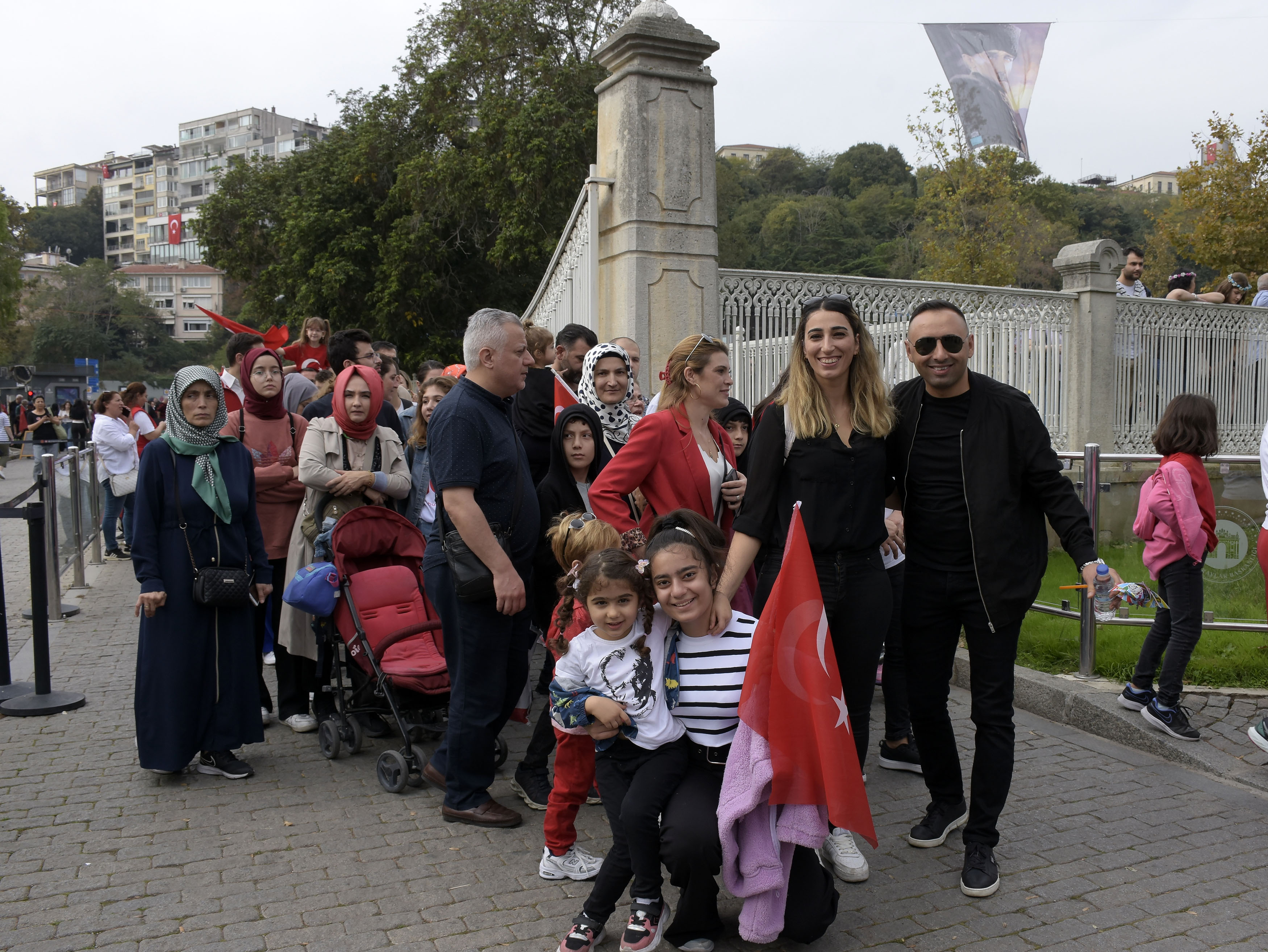 100. yılda Ata'ya büyük saygı! Dolmabahçe'de metrelerce kuyruk oluştu 5