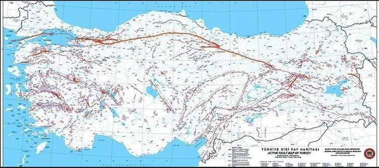 MTA, diri fay hattı haritasını güncelledi! 45 il 110 ilçede korkutan tablo 8