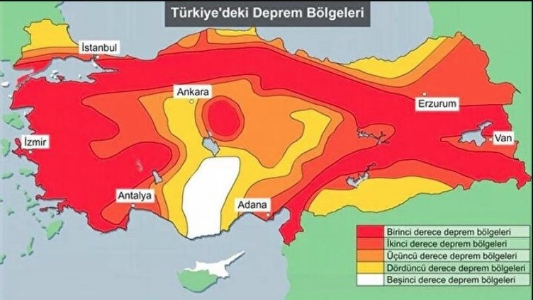 MTA, diri fay hattı haritasını güncelledi! 45 il 110 ilçede korkutan tablo 7