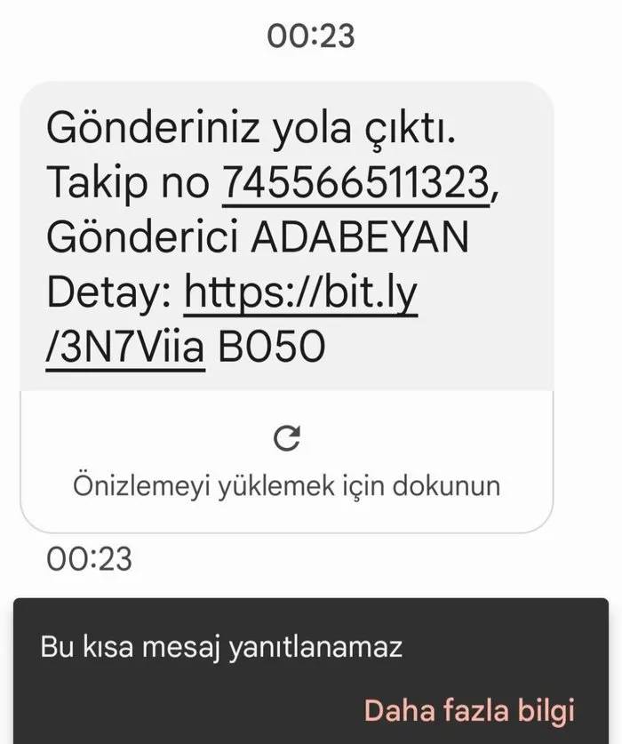 Telefonunuza gelen o SMS'e dikkat edin! Sakın basmayın dolandırıcıların tuzağına düşmeyin 6