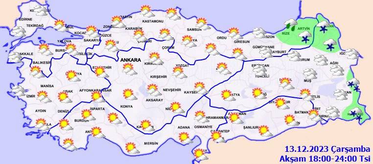 Meteoroloji kar alarmı vererek uyardı! Sıcaklıklar birden düşecek, hava buz kesecek! 3