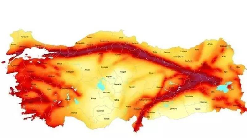 En tehlikeli fayların geçtiği iller hangileri? Hangi iller diri fay hattı üzerinde yer alıyor? İşte güncel harita 8