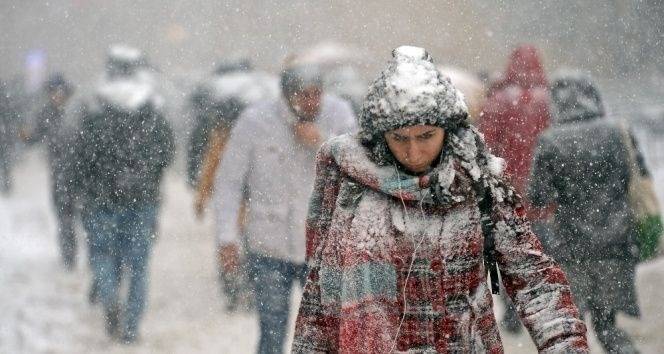 Sadece İstanbul için sarı kodlu uyarı! Kuvvetli fırtına ve kar yağışı! 11