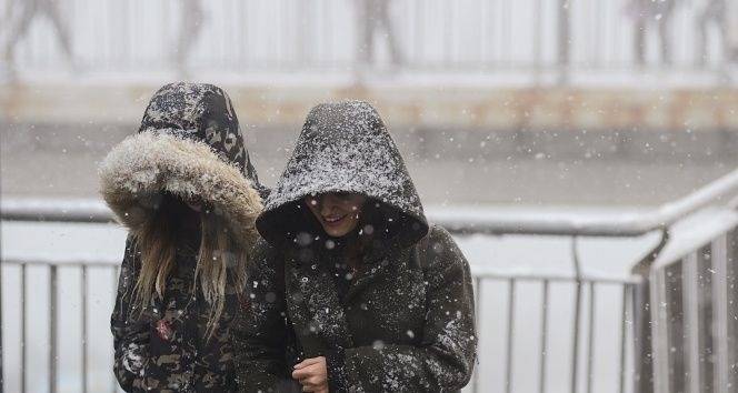 Sadece İstanbul için sarı kodlu uyarı! Kuvvetli fırtına ve kar yağışı! 13