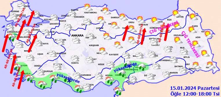 15 Ocak tarihinden itibaren geri gelecek! Meteoroloji tüm Türkiye'yi uyardı! İşte son hava durumu raporu 4