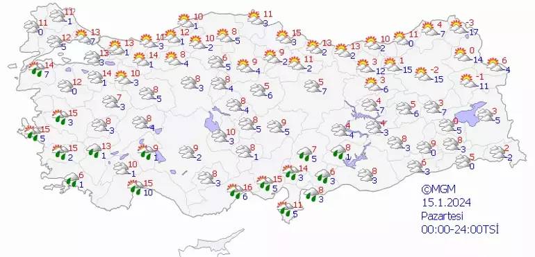 15 Ocak tarihinden itibaren geri gelecek! Meteoroloji tüm Türkiye'yi uyardı! İşte son hava durumu raporu 5