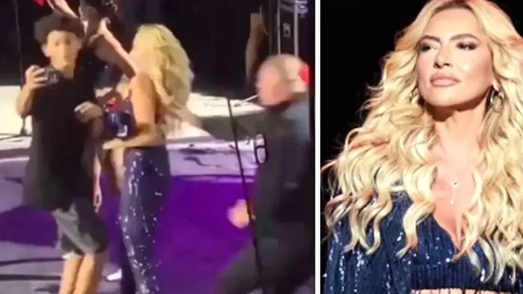 Hadise'nin Bodrum Konserinde Korku Dolu Anlar! 3