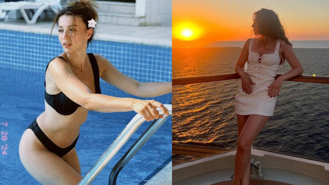 Burcu Özberk’in bikinili pozları sosyal medyayı ateşledi! 4