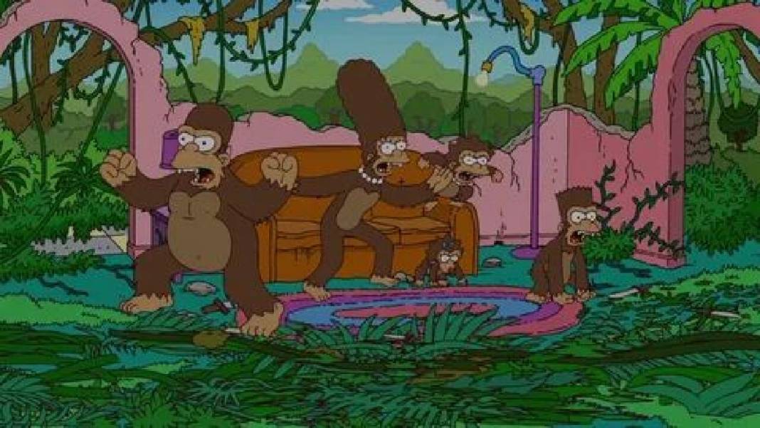 The Simpsons yine şaşırttı: Maymun çiçeği virüsü sahnesi gündem oldu! 5