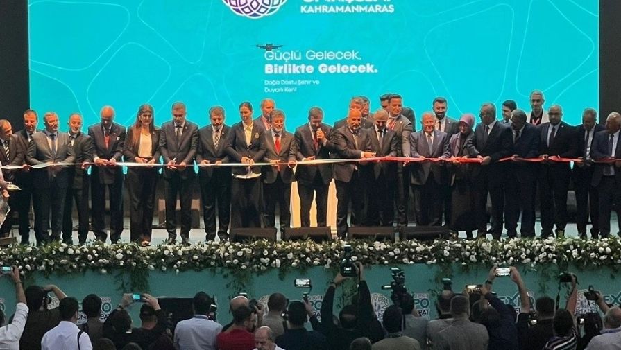 Cumhurbaşkanı Yardımcısı Yılmaz, EXPO 2023 açılışında konuştu: Kahramanmaraş'ın ayağa kalkması için önemli bir vesiledir