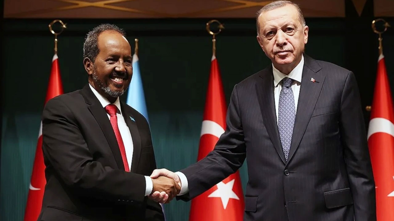 Cumhurbaşkanı Erdoğan, Somali Cumhurbaşkanı ile görüştü