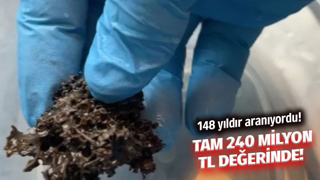 Tam 148 yıldır kayıptı! Denizin dibinde bulundu: 240 milyon TL değerinde