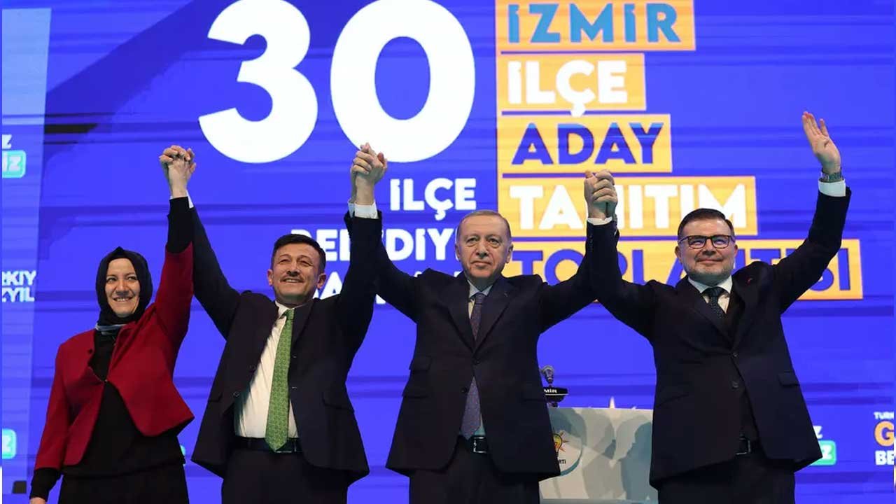 Erdoğan tek tek açıkladı! İşte AK Parti'nin İzmir ilçe adayları