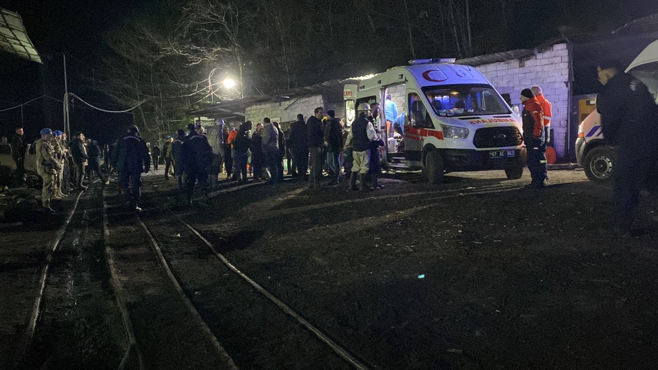 Zonguldak'ta maden ocağında göçük: 1 işçi hayatını kaybetti