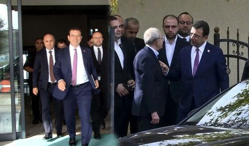 Kılıçdaroğlu ile İmamoğlu görüştü! İşte ilk sözleri