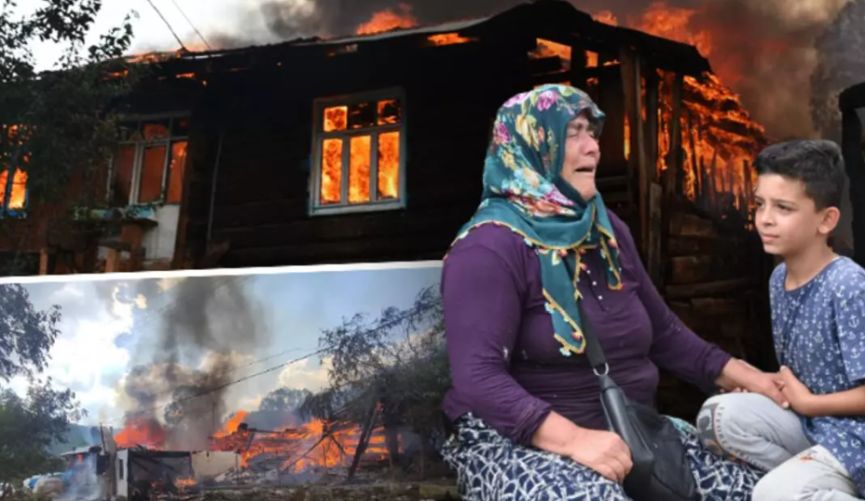 Kastamonu'da yangın afetinin yaşandığı köyde yaralar sarılıyor: Evi yananlara 44’er bin lira yardım yapılacak