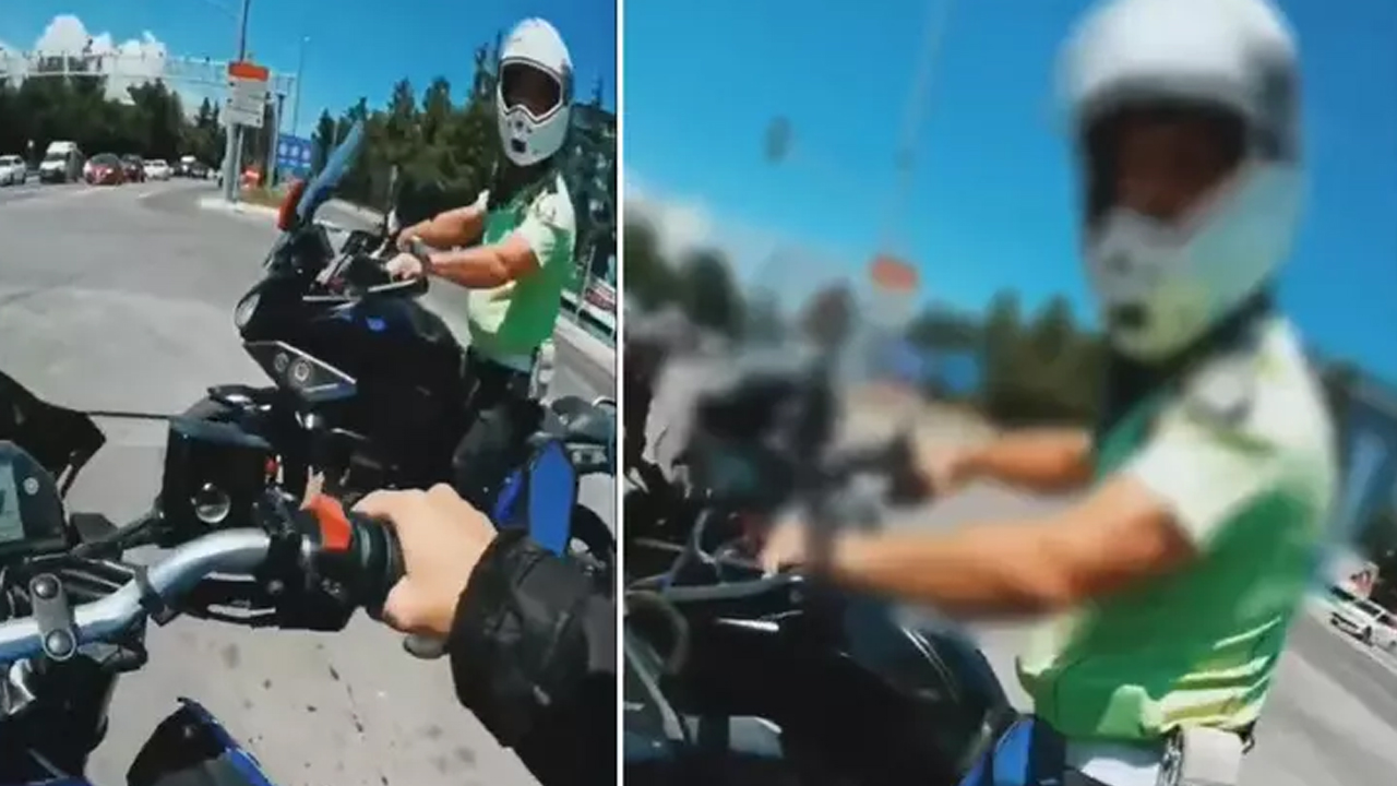 Polisin nasihatı ile gündeme gelmişti! O kuryenin motosikleti çalındı