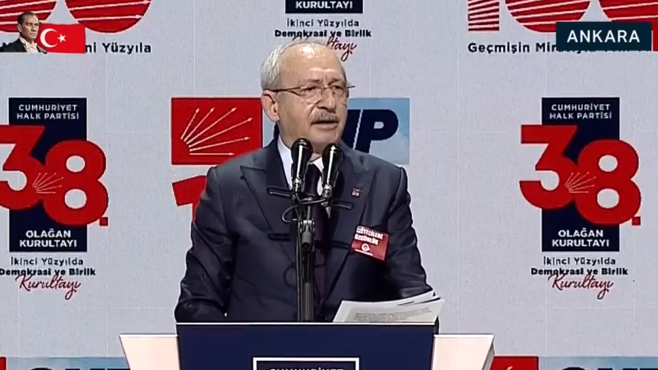 CHP'de tarihi kurultay! Kılıçdaroğlu: Sırtımda hançerlerle seçime girdim