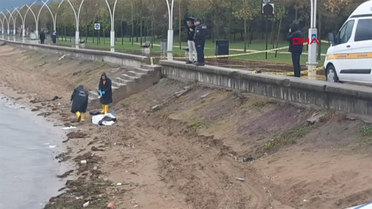 Kocaeli' de sahil kıyısına vurmuş cansız beden bulundu!