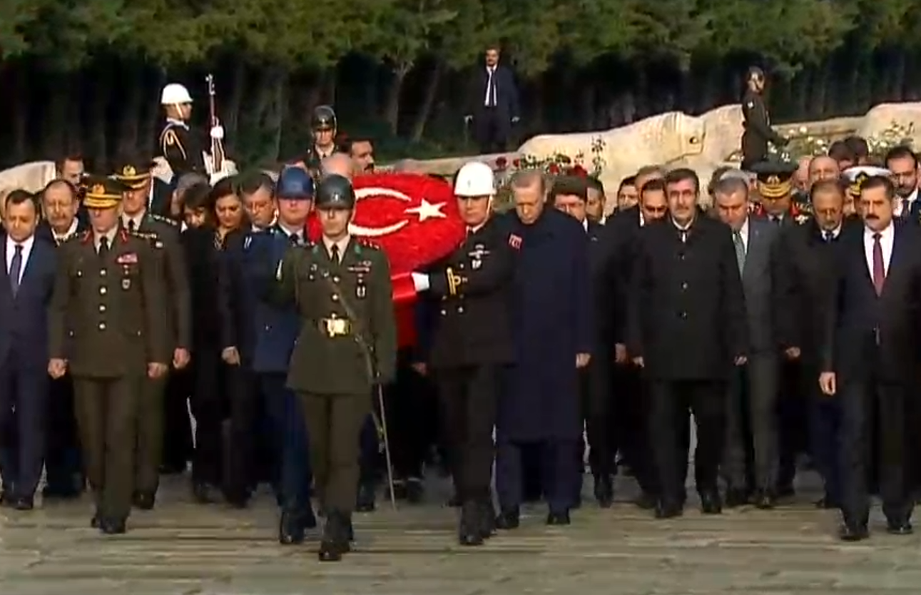 Aramızdan ayrılışının 85. yılı! Atatürk'ü anmak için devlet erkanı Anıtkabir'de