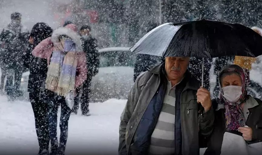 Meteoroloji'den 8 il için sarı kodlu uyarı: Kar yağışı bekleniyor