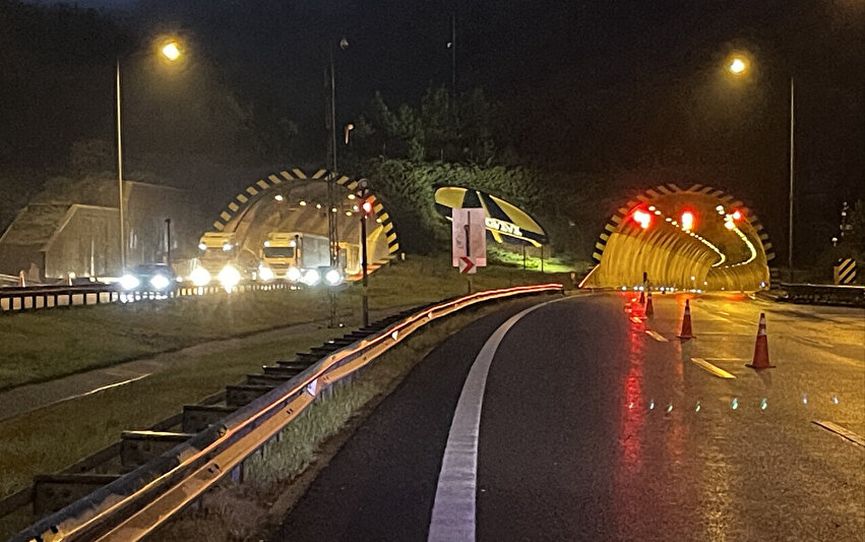 Bolu Dağı Tüneli İstanbul yönü trafiğe kapatıldı