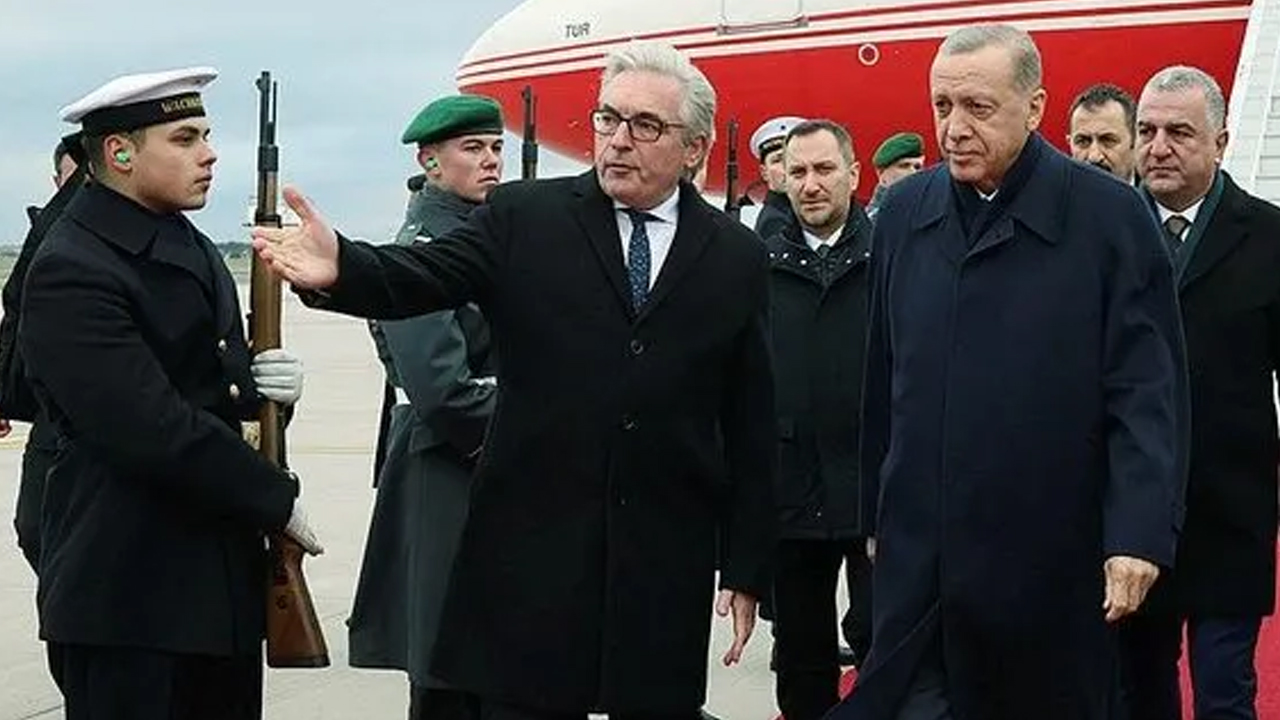 Cumhurbaşkanı Erdoğan Almanya'da! Gündem İsrail'in Gazze'deki katliamları