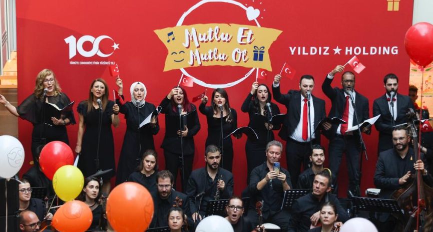 Yıldız Holding ‘Mutlu Et Mutlu Ol Günü'nü Cumhuriyetin 100'üncü yılı coşkusuyla kutladı