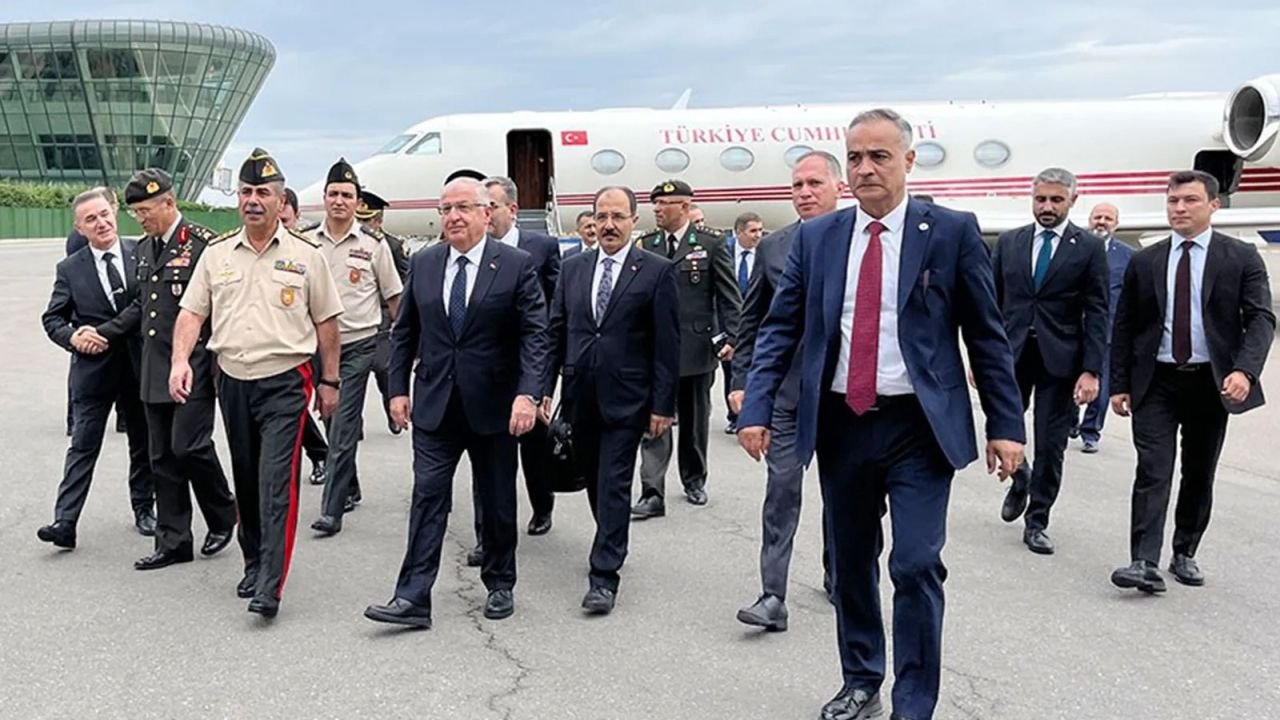 Güler, Savunma Bakanlarının bir araya geleceği toplantıya katılmak üzere Azerbaycan'a gitti