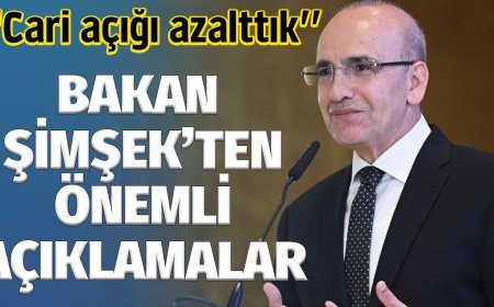 Bakan Şimşek'ten ekonomik gidişat hakkında açıklamalar!