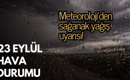 Meteoroloji'den sağanak yağış uyarısı: 14 İle sarı kodlu uyarı!
