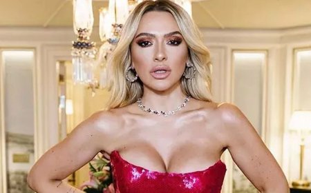Hadise, transparan kombiniyle yine gündem oldu