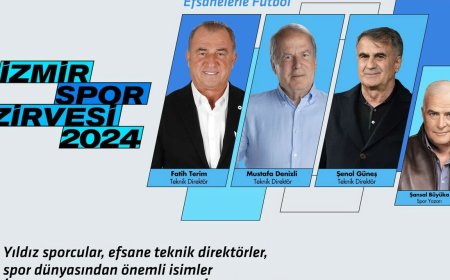 Sporun zirvesi İzmir'de buluşuyor