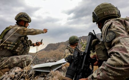 MSB: Irak'ın kuzeyinde 6 terörist etkisiz hale getirildi