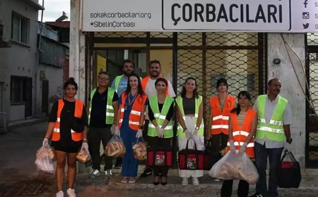 'Sibel'in Çorbası'yla gönüllülere dokunuyorlar