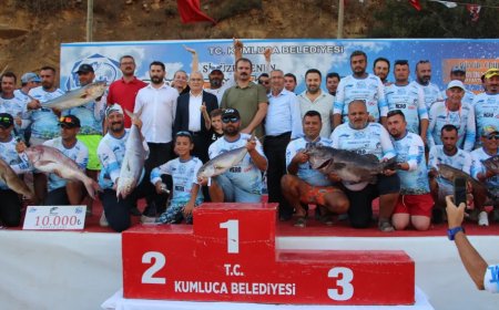 Kumluca Fishing Tournament sona erdi