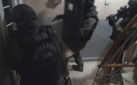 İstanbul- İstanbul'da terör operasyonu: 5 gözaltı