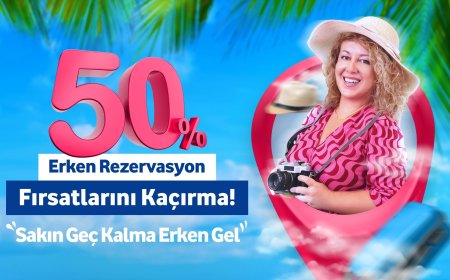 Prontotour erken rezervasyonu yüzde 50 indirimle başlattığını duyurdu
