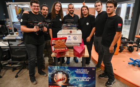 BAU Takımı, 'TEKNOFEST İnsansız Deniz Aracı’ yarışmasında ‘En Özgün Yazılım’ ödülünü aldı