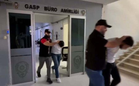 İzmir'de bir gece arayla 2 gasp olayına 3 tutuklama