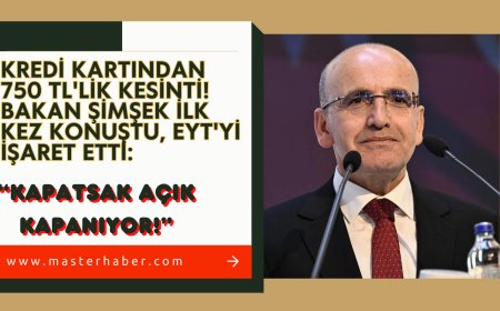 Kredi kartından 750 TL'lik kesinti! Bakan Şimşek ilk kez konuştu, EYT'yi işaret etti: Kapatsak açık kapanıyor!