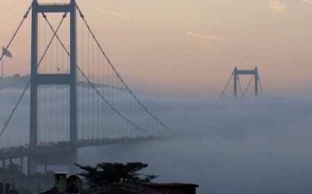 İstanbul- İstanbul'da sis etkili oluyor; gemi trafiği çift yönde askıya alındı // Ek görüntüyle