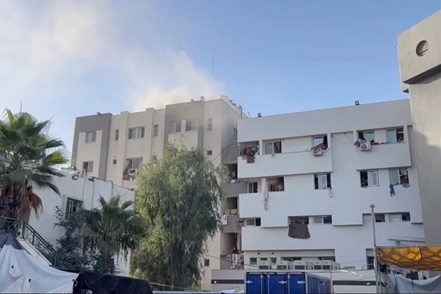 BM: Gazze'de 'ölüm bölgesi' olarak tanımlanan Şifa hastanesi yeniden faaliyete geçti